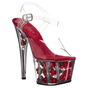 Blomstret 18 cm ADORE-708FL H�jh�lede Sandaler Sko