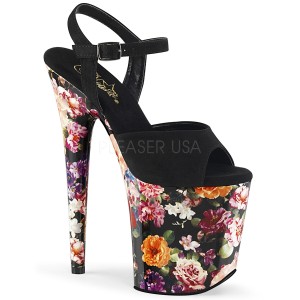 Blomstret M�nster 20 cm FLAMINGO-809WR Plateau H�je H�le