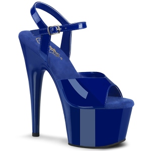 Blue platform 18 cm ADORE-709 pleaser high heels shoes