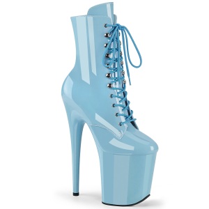 FLAMINGO-1020 20 cm pleaser h�jh�lede boots bl�