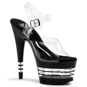 Gennemsigtig 18 cm ADORE-708LN H�je H�le acryl Plateau