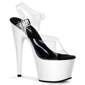 Hvid Neon 18 cm ADORE-708UV H�je H�le Plateau