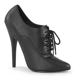 Kunstlder 15 cm DOMINA-460 high heels oxford sko mnd