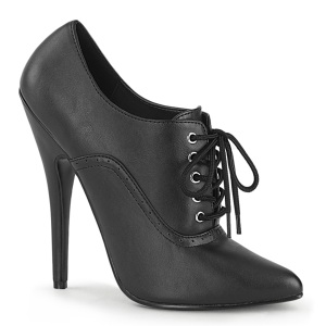 Kunstl�der 15 cm DOMINA-460 high heels oxford sko m�nd
