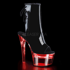 Lakl�der 18 cm FLASH-1018-7 ankelst�vler poledance LED p�re