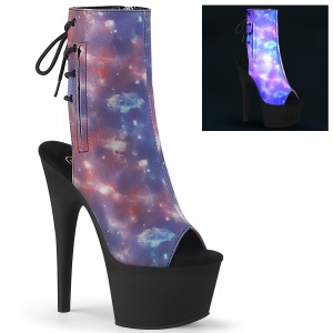 Neon 18 cm ADORE-1018REFL h�jh�lede ankelst�vler - pole danseskoene