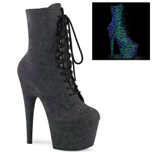 Neon 18 cm ADORE-1020REFL h�jh�lede ankelst�vler - pole danseskoene