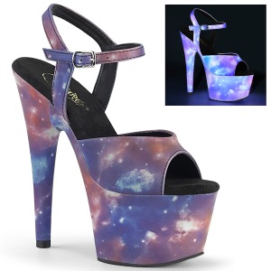 Neon 18 cm ADORE-709REFL h�jh�lede sko - pole dance sko