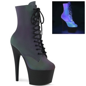 Neon 18 cm Pleaser ADORE-1020REFL poledance ankelst�vler
