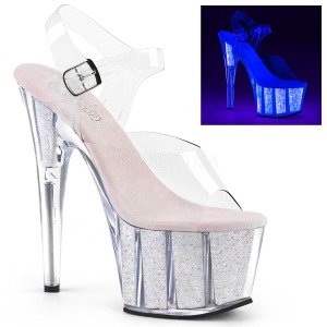 Opal glimmer 18 cm Pleaser ADORE-708UVG poledance sko