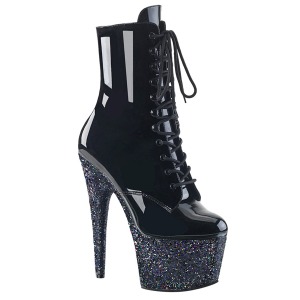 Sort glimmer 18 cm Pleaser ADORE-1020LG poledance ankelst�vler
