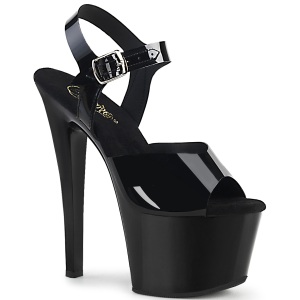 Sorte h�je h�le 18 cm SKY-308N JELLY-LIKE str�k materiale plateau h�je h�le