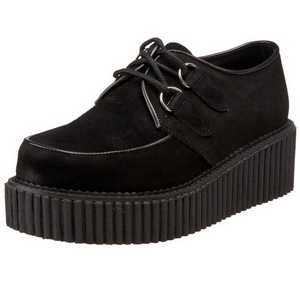Suede 5 cm CREEPER-101 creepers shoes women gothic platform shoes