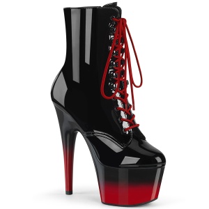 Tofarvet 18 cm Pleaser ADORE-1020BR-H poledance h�jh�lede ankelst�vler