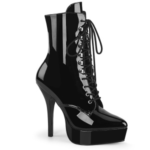 Vegan sort 13,5 cm INDULGE-1020-1 ankle booties til m�nd