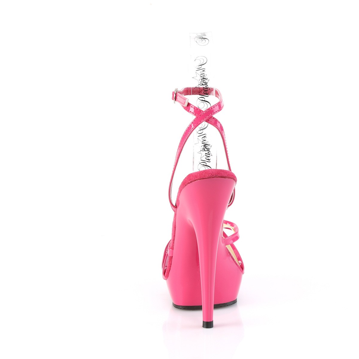 Politik Udflugt Sympatisere Pink lak sandaler 15 cm SULTRY-638 plateau sandaler høje hæle