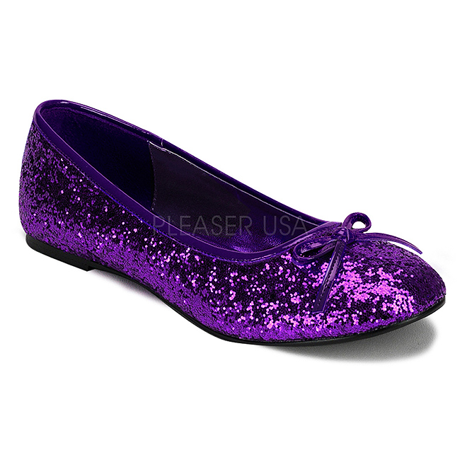 ladies sparkly flat shoes
