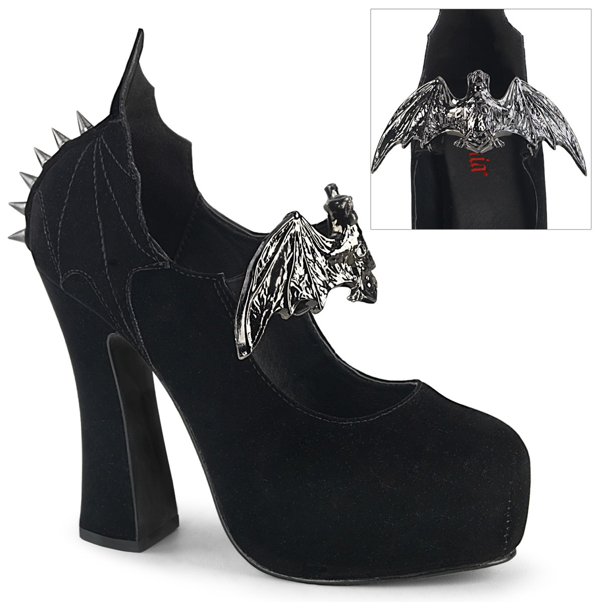 Ellie Shoes 423-BABYDOLL - Black Patent in Sexy Heels & Platforms - $50.15