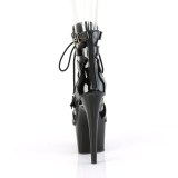 ADORE-1013MST 18 cm pleaser high heels ankle boots black
