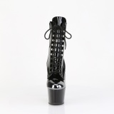 ADORE-1020ESC - 18 cm hje hle boots med stl t-kappe laklder