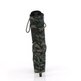ADORE-1040CMD 18 cm pleaser hjhlede boots camouflage