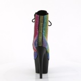 ADORE-RRS 18 cm pleaser hjhlede boots strass