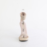 Beige 11,5 cm CHIC-40 fabulicious sandaler med stilethle