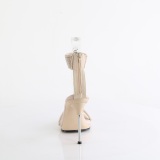 Beige 11,5 cm CHIC-40 fabulicious stiletto heel sandals