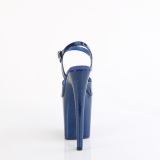 Bl 20 cm FLAMINGO-809GP glitter plateau sandaler sko