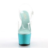 Bl� glimmer 18 cm Pleaser ADORE-708OMBRE poledance sko