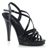 Black 11,5 cm FLAIR-413 Fabulicious High Heeled Sandal