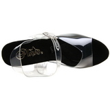 Black 18 cm TIPJAR-708-5 tip jar platform stripper high heel shoes