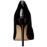 Black Varnished 10 cm CLASSIQUE-20 pointed toe stiletto pumps