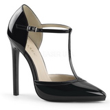 Black Varnished 13 cm SEXY-27 Women Pumps Shoes Stiletto Heels