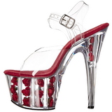 Blomstret 18 cm ADORE-708FL H�jh�lede Sandaler Sko