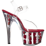 Blomstret 18 cm ADORE-708FL H�jh�lede Sandaler Sko