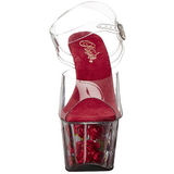 Blomstret 18 cm ADORE-708FL H�jh�lede Sandaler Sko