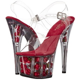 Blomstret 18 cm ADORE-708FL H�jh�lede Sandaler Sko