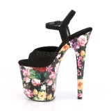 Blomstret M�nster 20 cm FLAMINGO-809WR Plateau H�je H�le