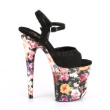 Blomstret M�nster 20 cm FLAMINGO-809WR Plateau H�je H�le