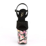 Blomstret M�nster 20 cm FLAMINGO-809WR Plateau H�je H�le