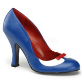 Blue 10,5 cm SMITTEN-05 Womens Shoes with High Heels