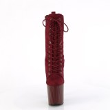 EENCHANT-1040-2 19 cm pleaser h�jh�lede boots ruskind efterligning