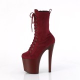 EENCHANT-1040-2 19 cm pleaser h�jh�lede boots ruskind efterligning