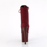 EENCHANT-1040-2 19 cm pleaser h�jh�lede boots ruskind efterligning