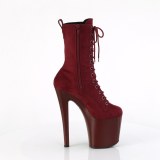 EENCHANT-1040-2 19 cm pleaser h�jh�lede boots ruskind efterligning
