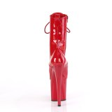 ENCHANT-1040 19 cm pleaser h�jh�lede boots r�de