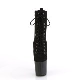 ENCHANT-1040 19 cm pleaser h�jh�lede boots ruskind efterligning