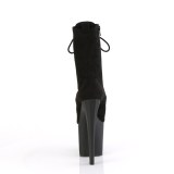 ENCHANT-1040 19 cm pleaser h�jh�lede boots ruskind efterligning