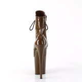 FLAMINGO-1020 20 cm pleaser h�jh�lede boots mocha